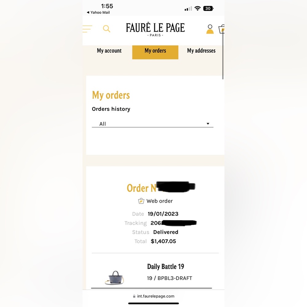 FAURE LE PAGE - Daily Battle 19 Bag (AUTHENTIC) - Picture 6 of 7